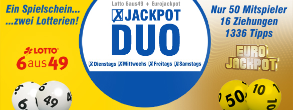 lottobay - Jackpot Duo Spielgemeinschaft online spielen